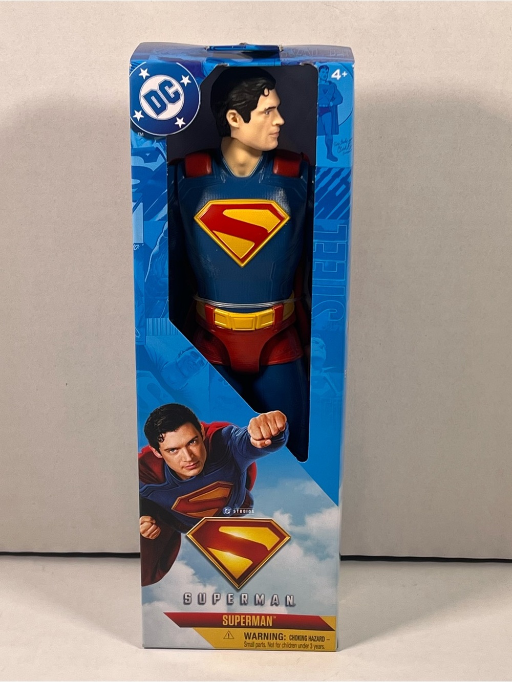 DC Superman 12” Figure - Blue, Red, Yellow